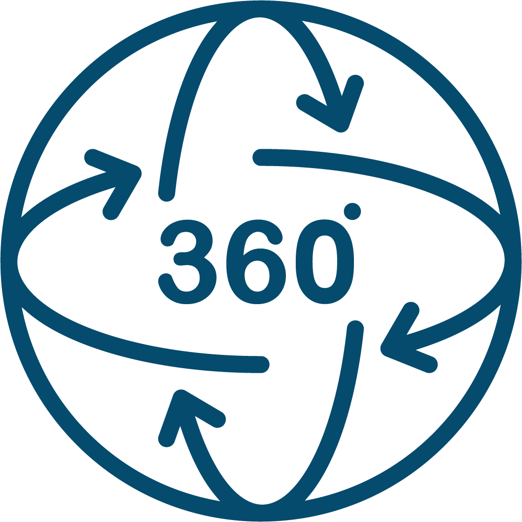 360 degree Link Icon